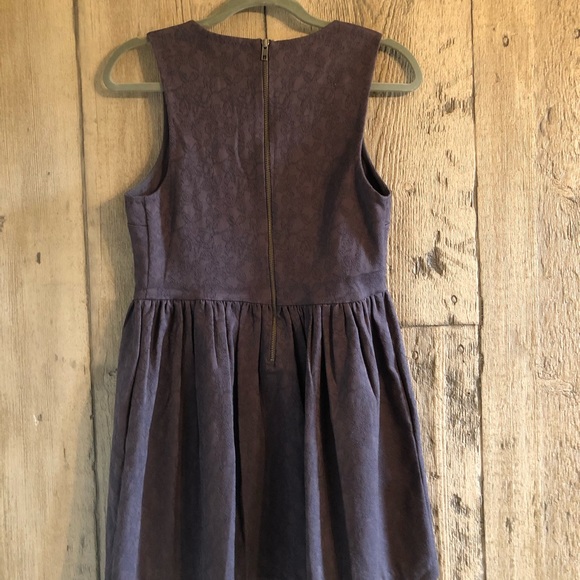 Free People Purple/Navy Dress Mesh size s - Picture 4 of 7
